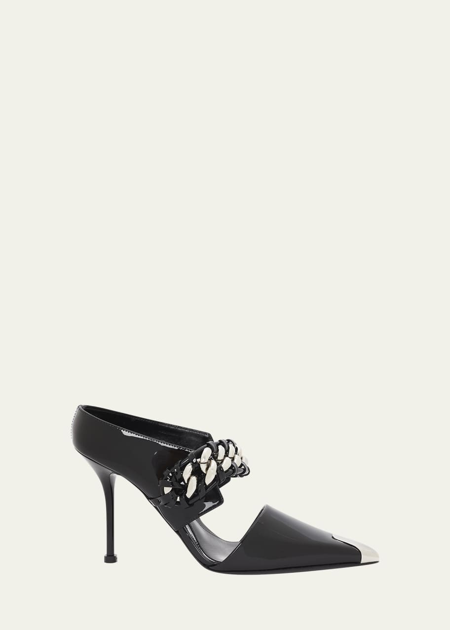 ALEXANDER MCQUEEN - Punk Leather Pumps