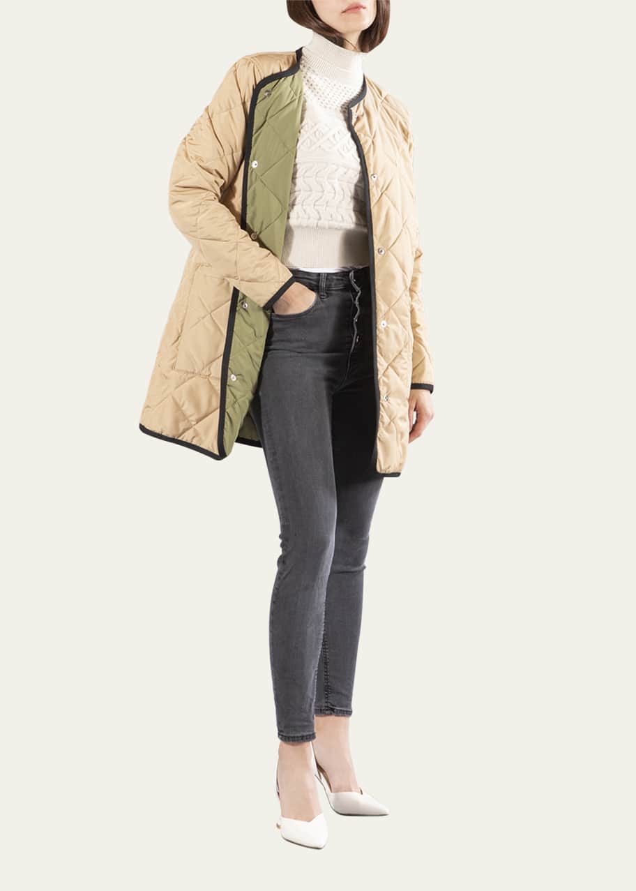 REVERSIBLE QUILTED JACKET - Jane Post