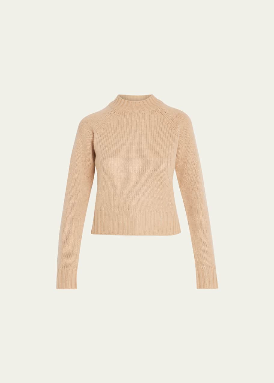 Vince Wool Cashmere Monogram Raglan Sweater Bergdorf Goodman