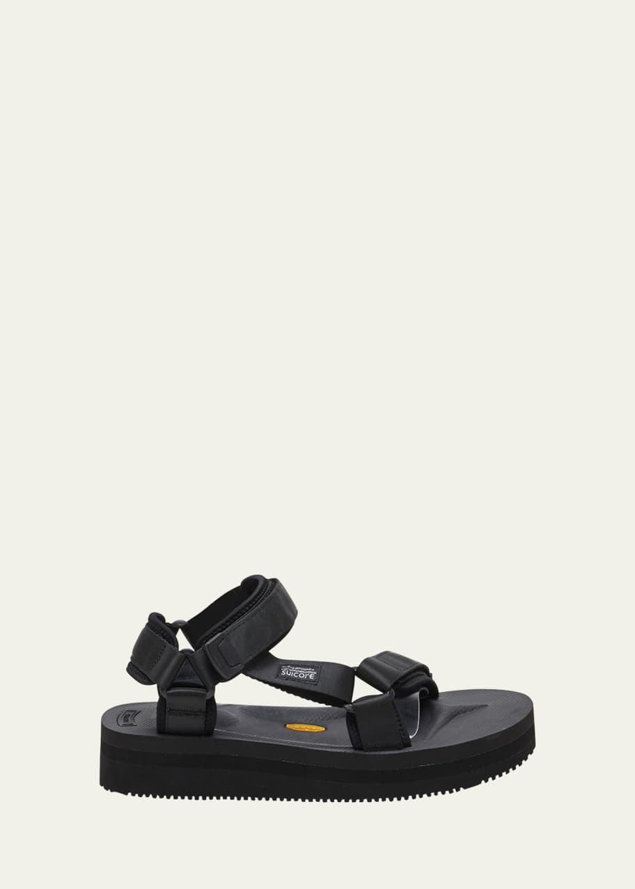 Suicoke x Vibram Depa V2PO Strappy Flatform Sandals - Bergdorf Goodman