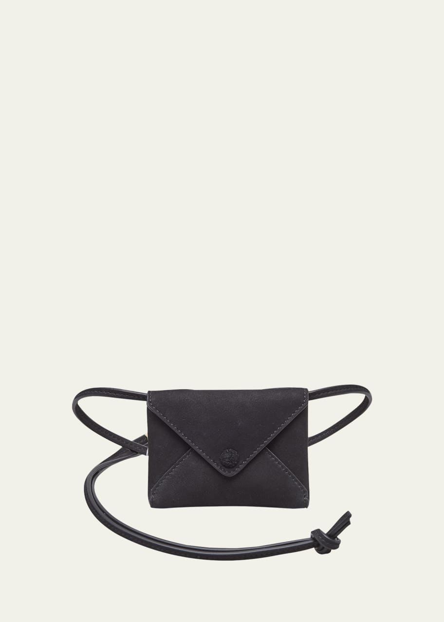 商品画像：The Row | Mini Envelope black leather shoulder bag | Savannahs 1