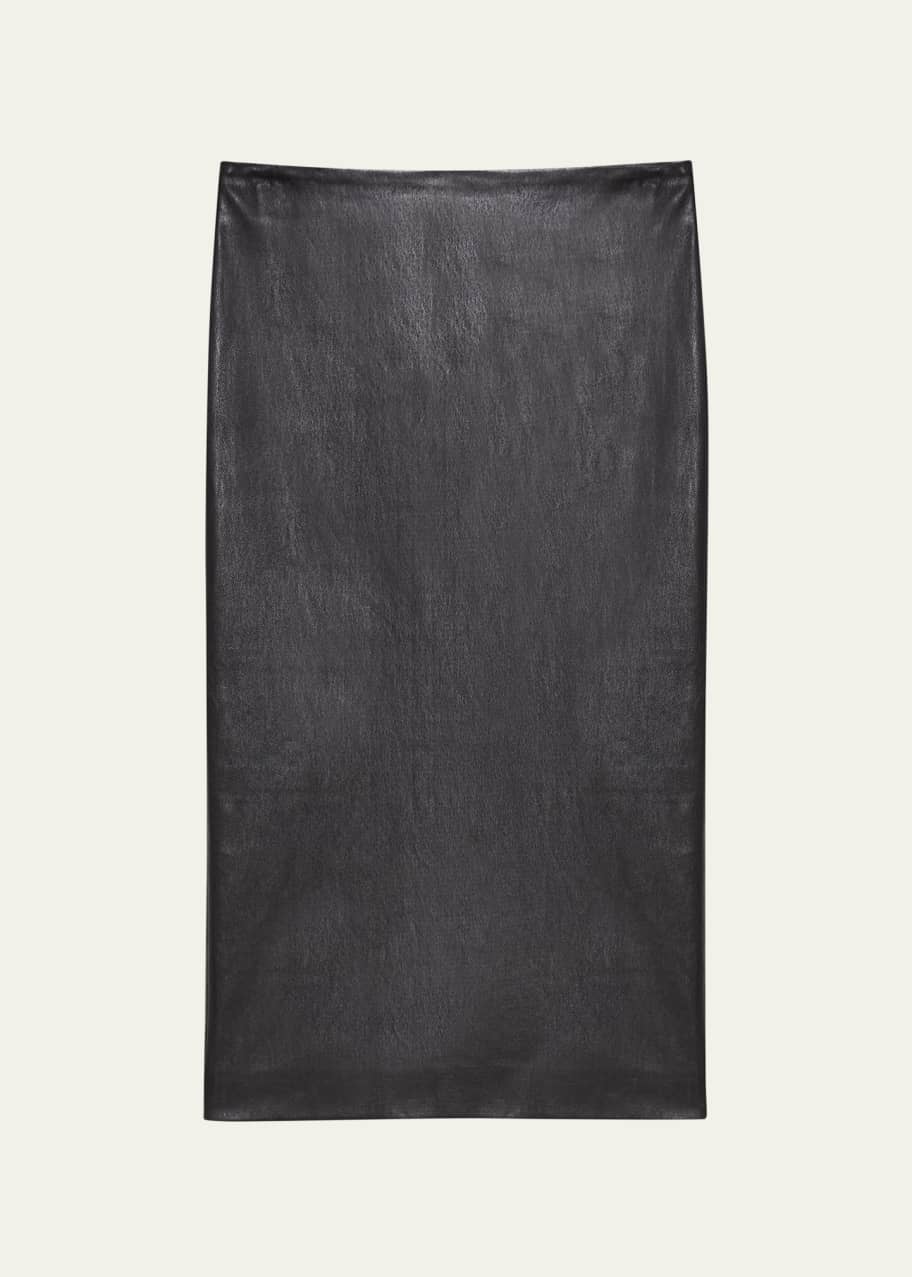 Theory Leather Pencil Skirt - Bergdorf Goodman