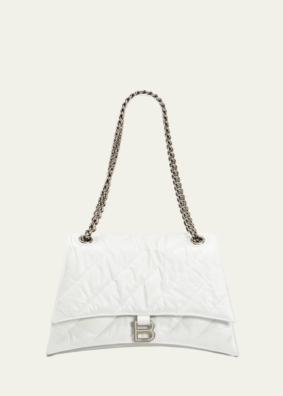 バレンシアガ☆Crush Medium グラフィティチェーンバッグ Balenciaga Crush Medium Quilted Chain Shoulder Bag