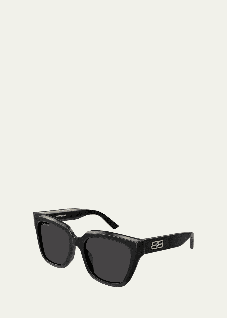 Image 1 of 1: BB Square Acetate Sunglasses