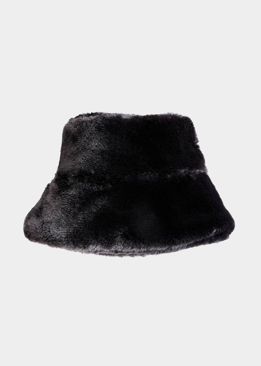 Dries Van Noten Gulia Faux Fur Bucket Hat - Bergdorf Goodman