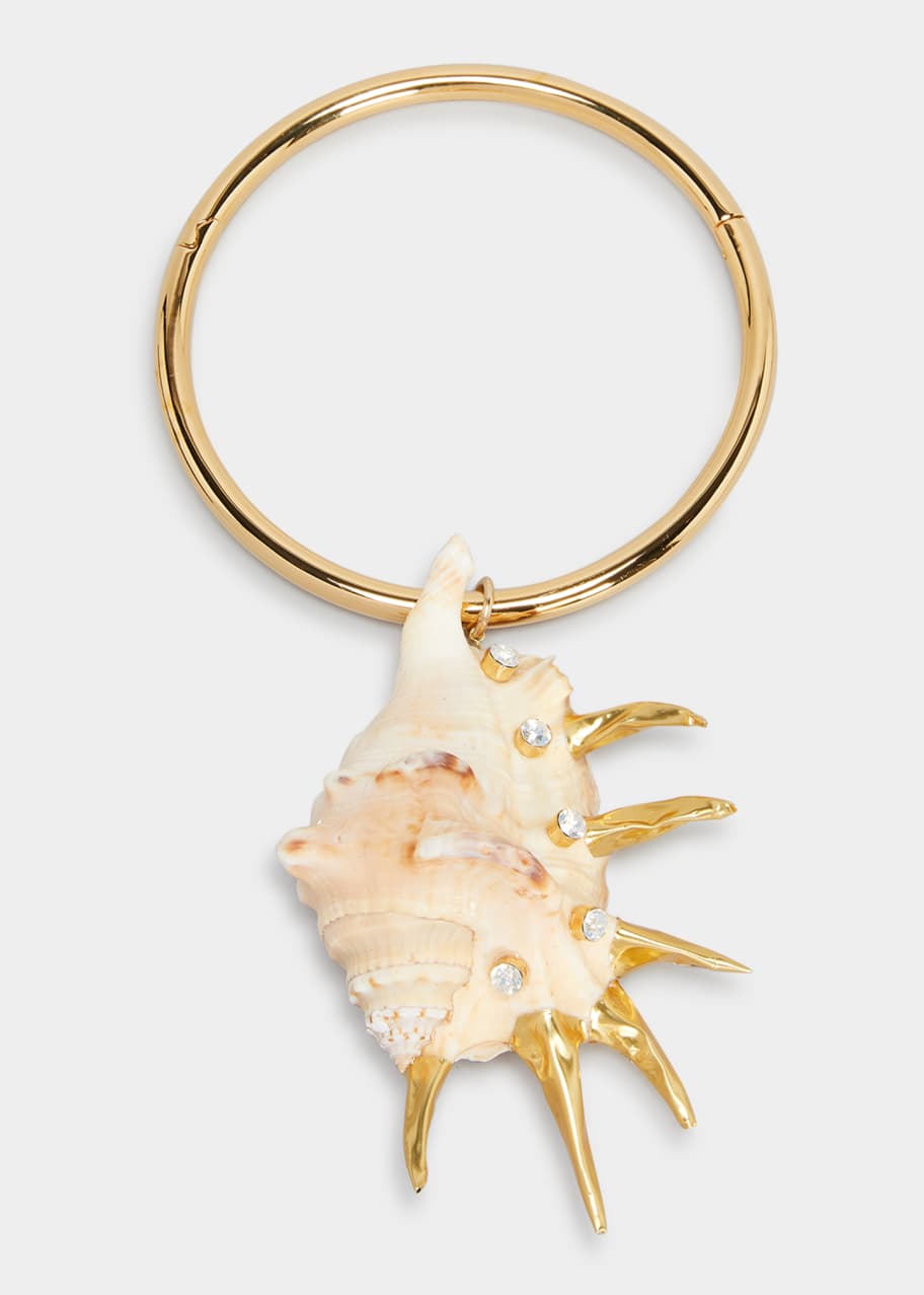 Dries Van Noten Necklace with Shell Pendant - Bergdorf Goodman
