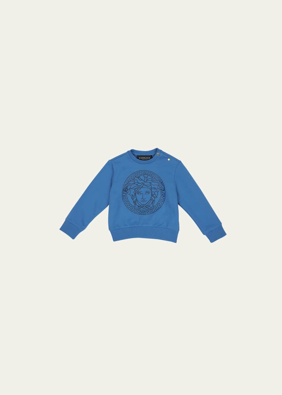 Versace medusa head best sale sweatshirt