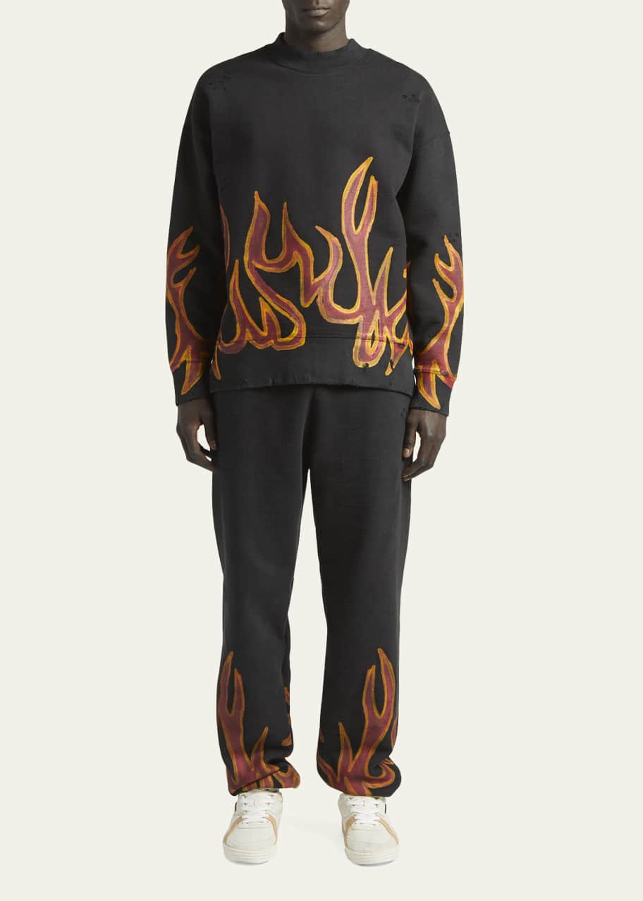 Prada flame pants online