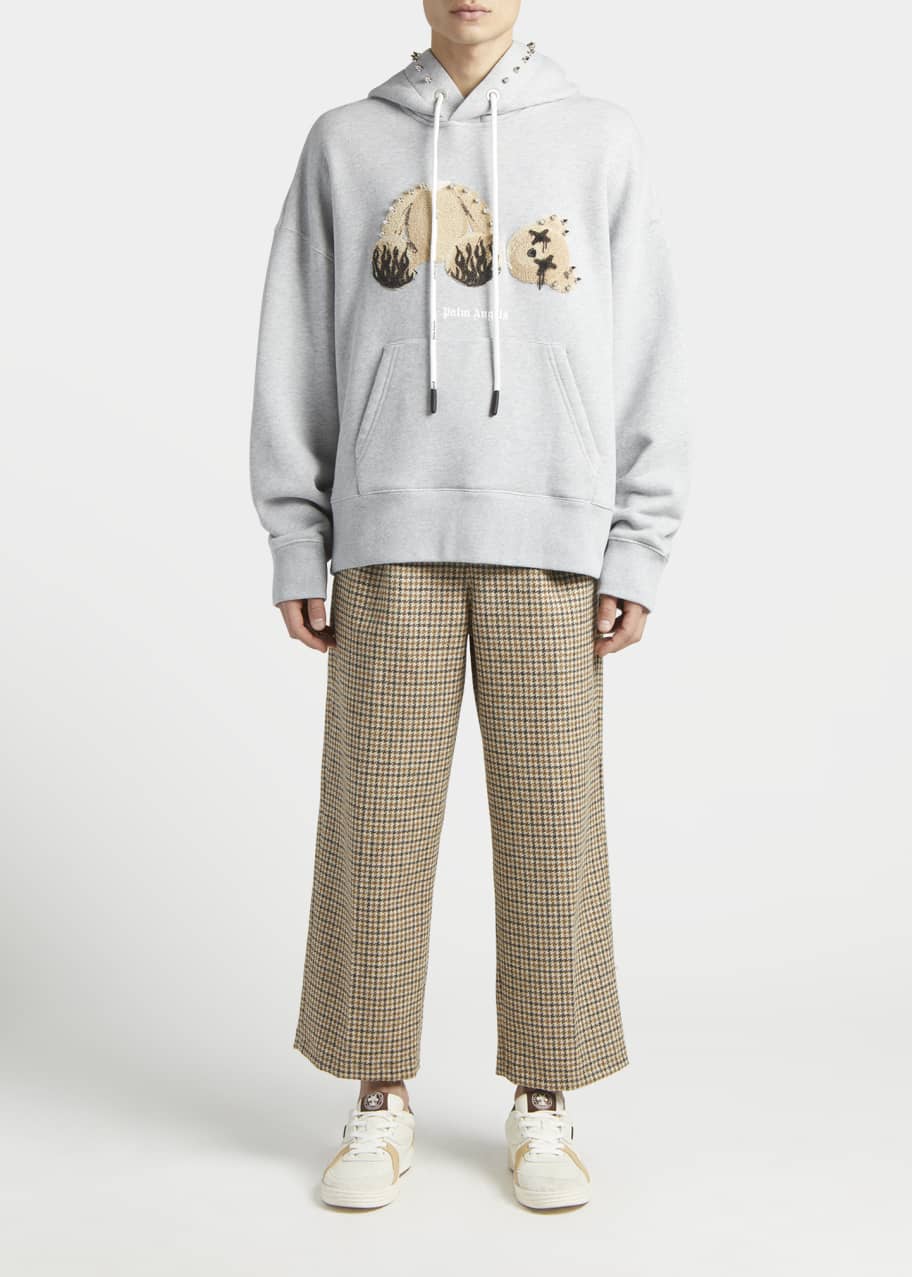 Teddybär Print Hoodie - Unisex Pullover Mit Coolem Teddy Design