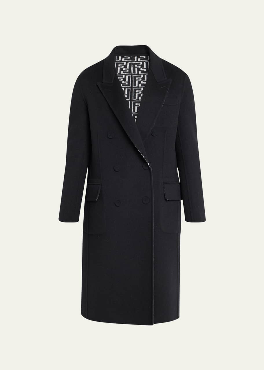 Fendi Men's FF Reversible Wool Coat - Bergdorf Goodman
