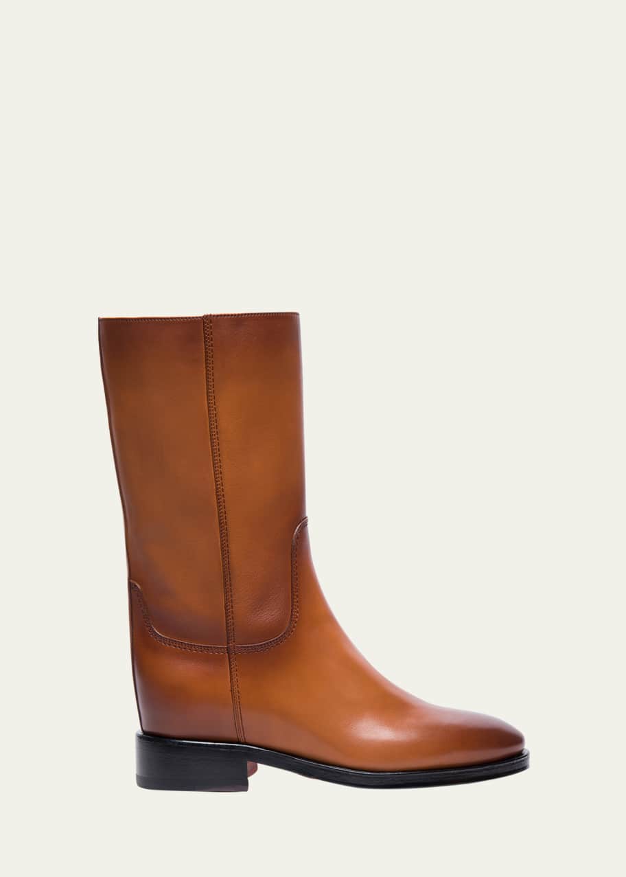Image 1 of 1: Fleeces Calfskin Mid Boots