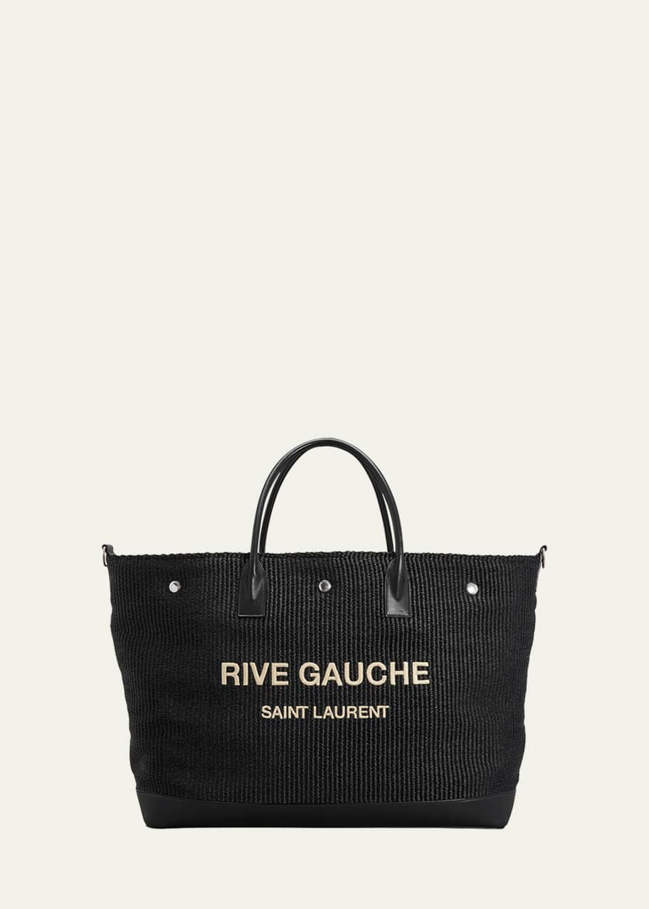 Saint Laurent Cabas Large Raffia Tote Bag - Bergdorf Goodman