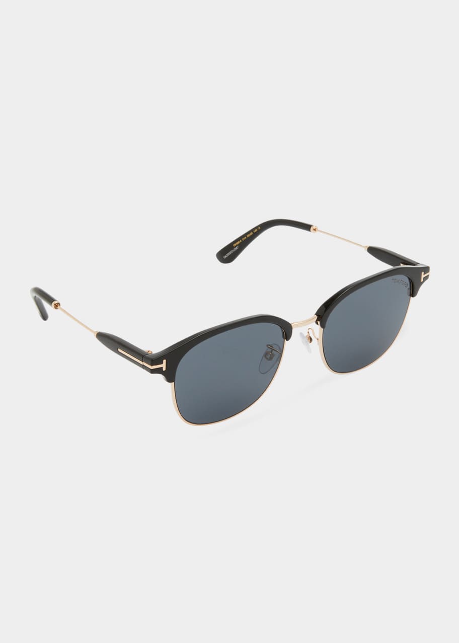 Tom ford best sale half rim sunglasses