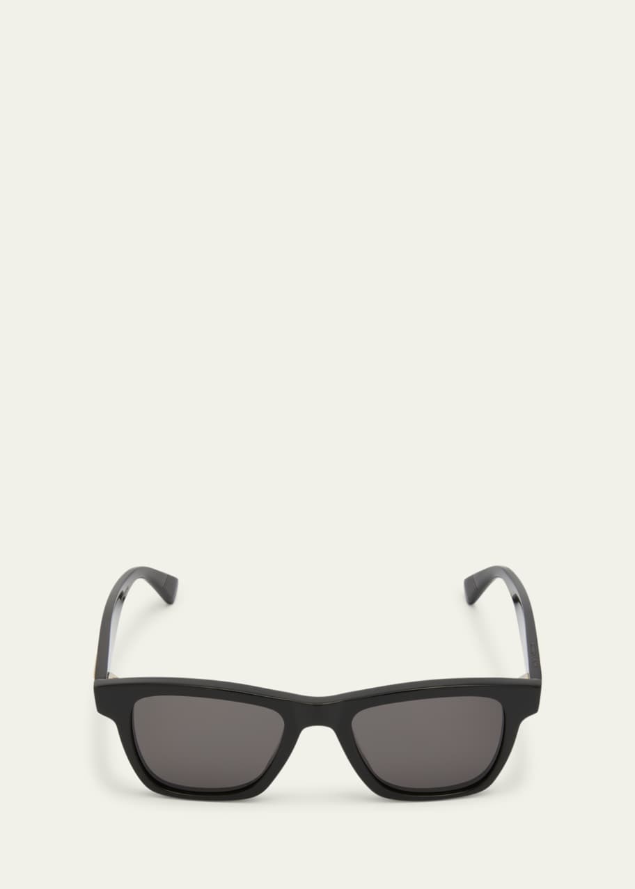 Image 1 of 1: Men's Acetate Rectangle Sunglasses