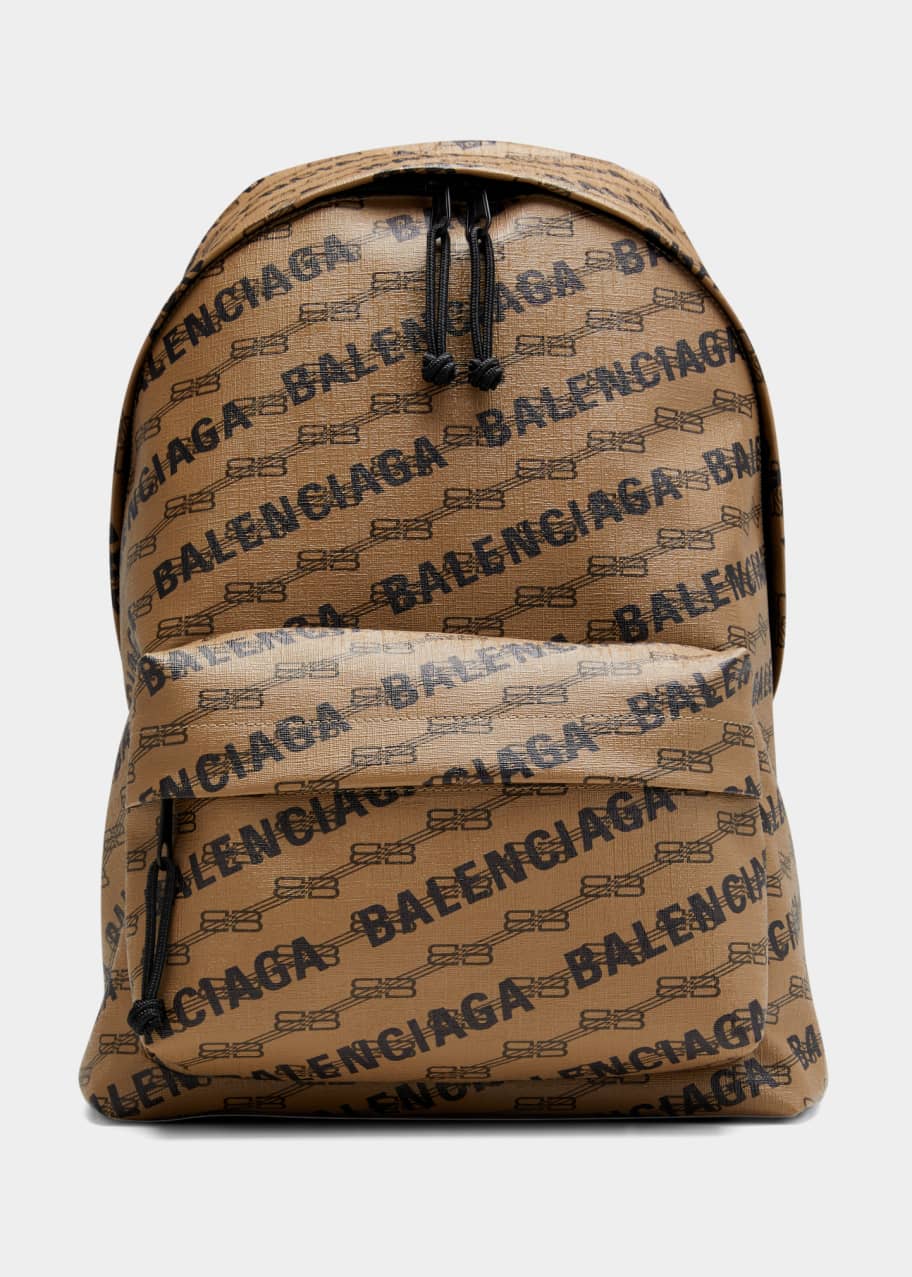 balenciaga backpack white