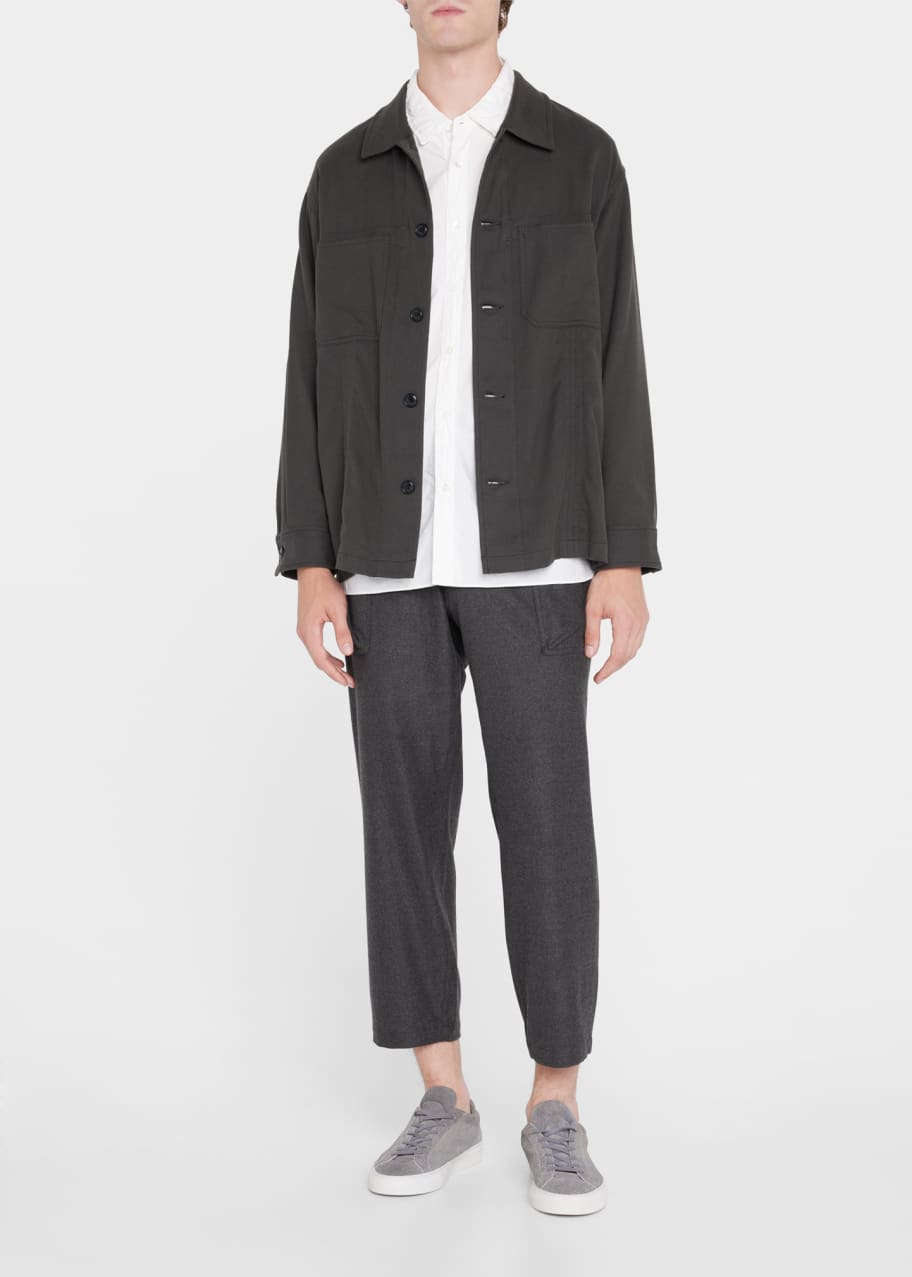 sage overshirt