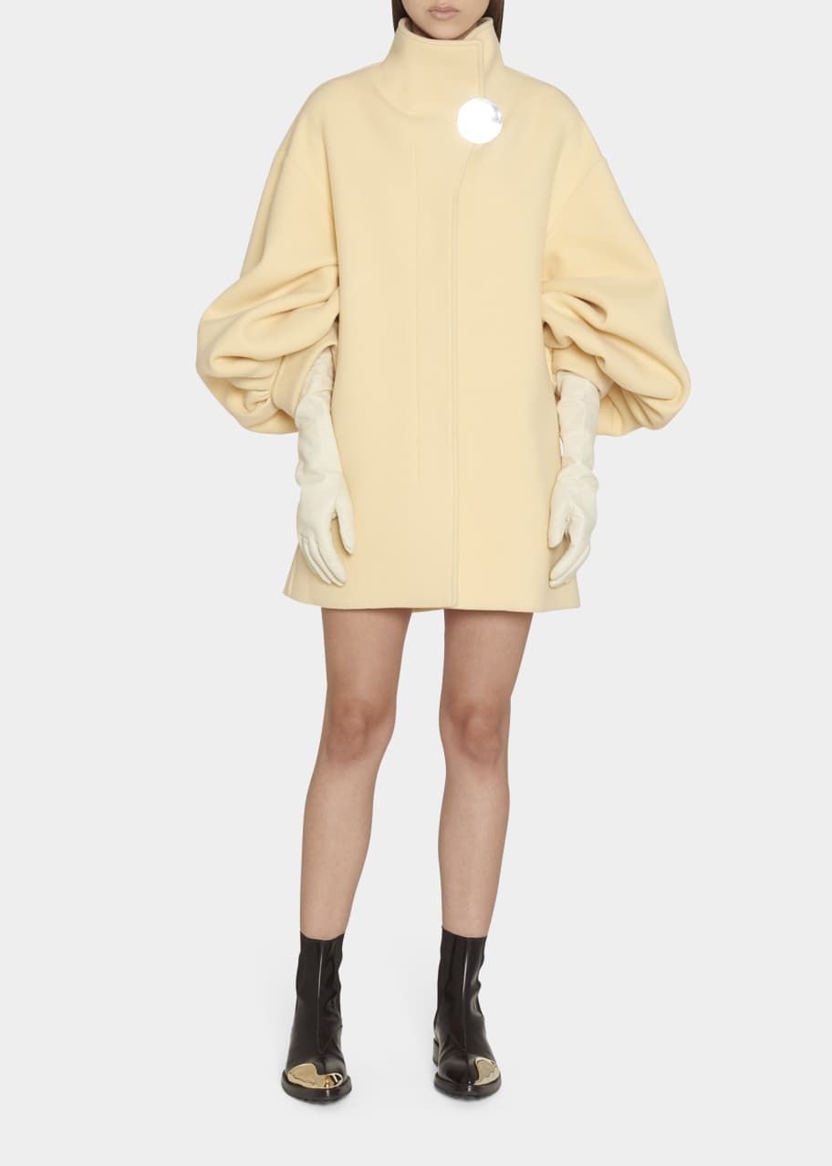Jil sander oversized coat hotsell