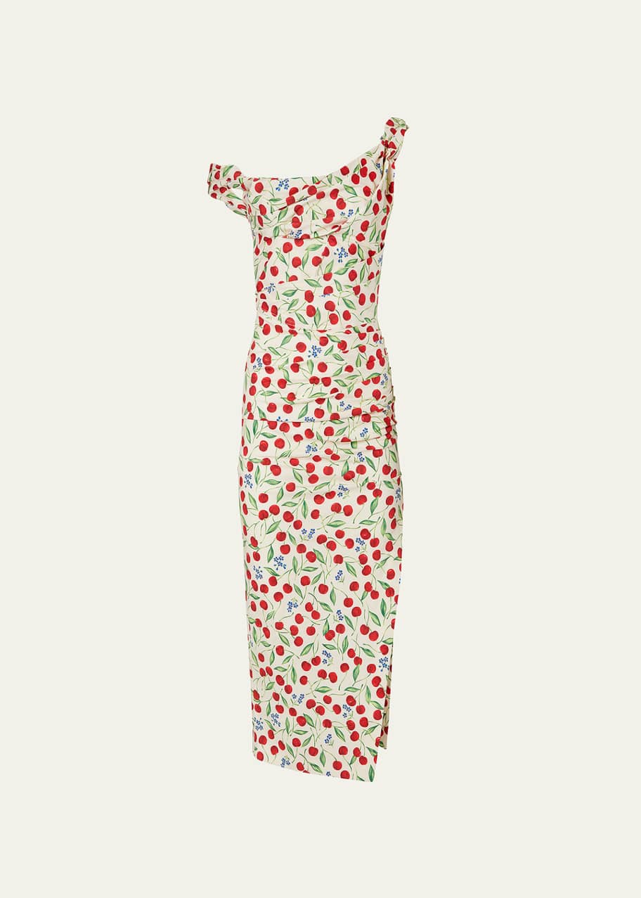 cherry print bodycon dress Cherry On Top