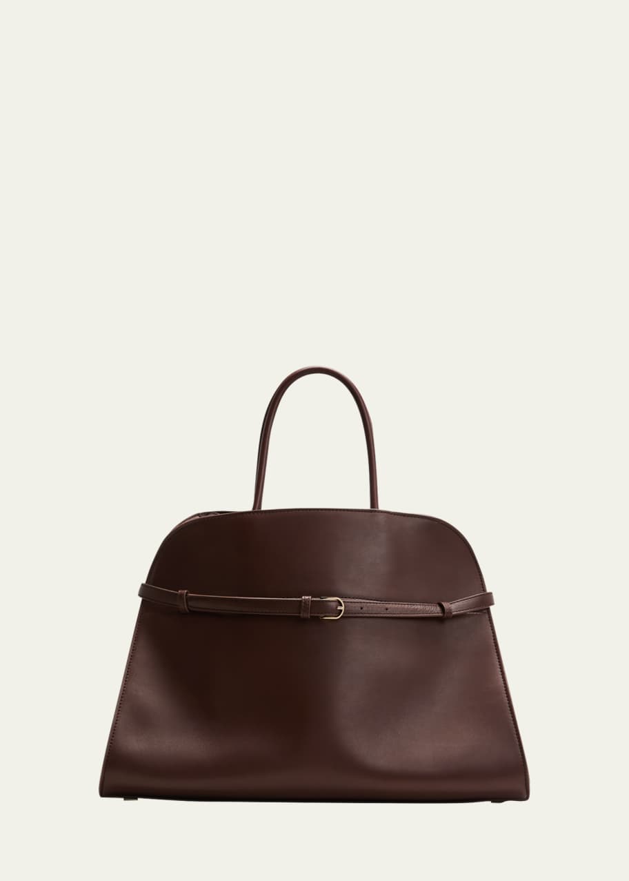 THE ROW Margaux 15 Saddle Top-Handle Bag - Bergdorf Goodman