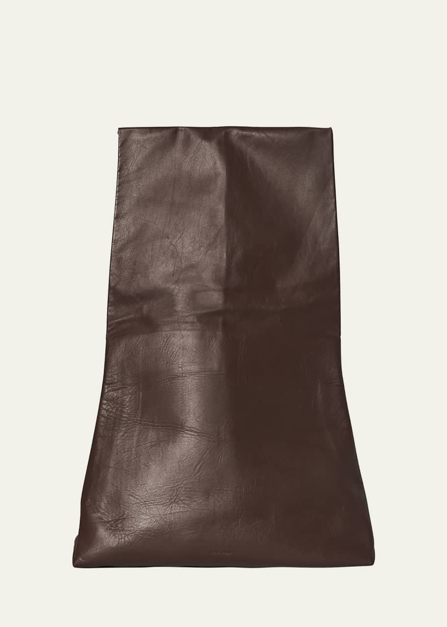 THE ROW Glove Large Clutch Bag in Napa Leather Bergdorf Goodman