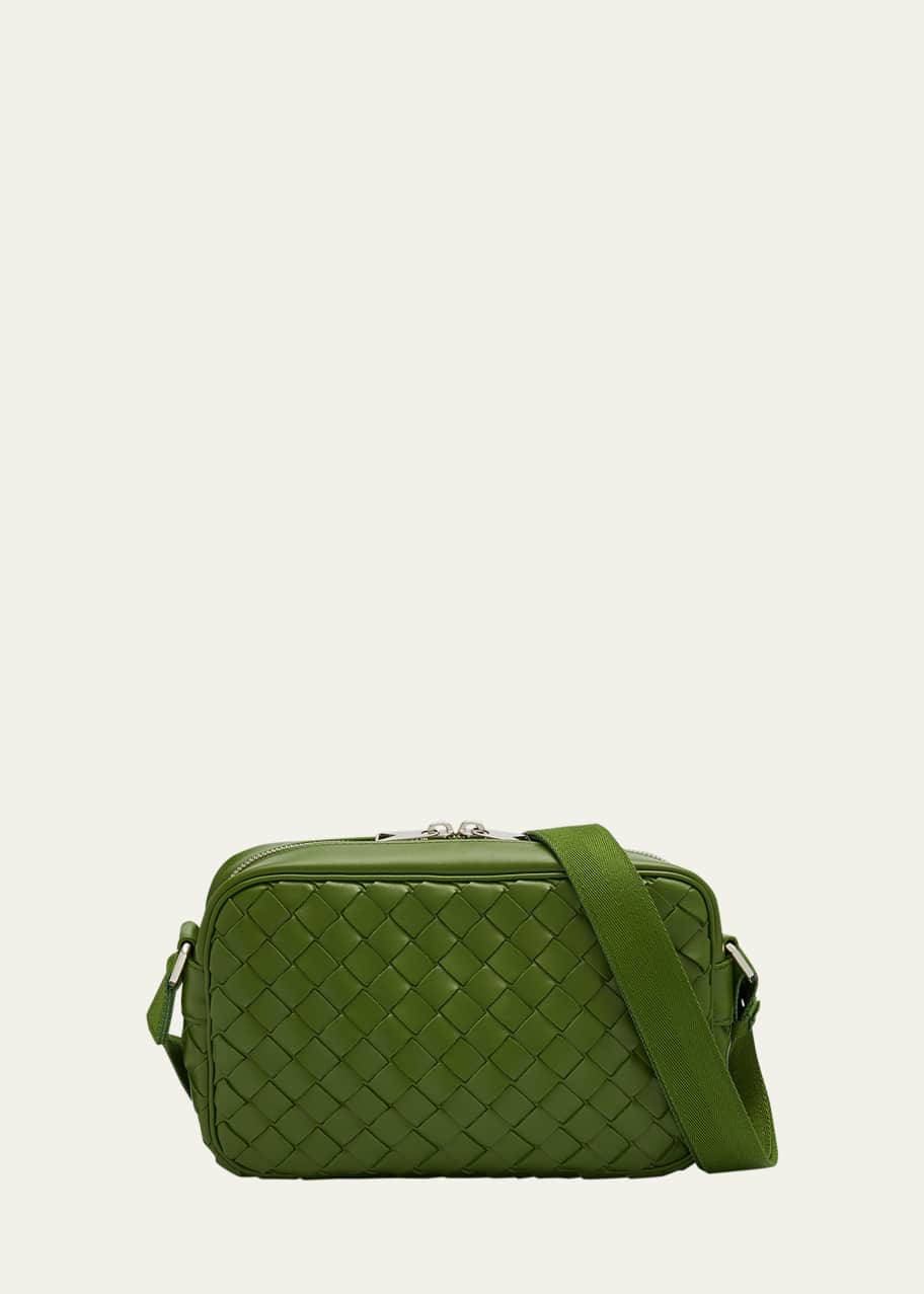 ショルダーバッグ BOTTEGA VENETA MAN CROSSBODY BAGS Bottega Veneta Men's Intrecciato Medium Crossbody Bag