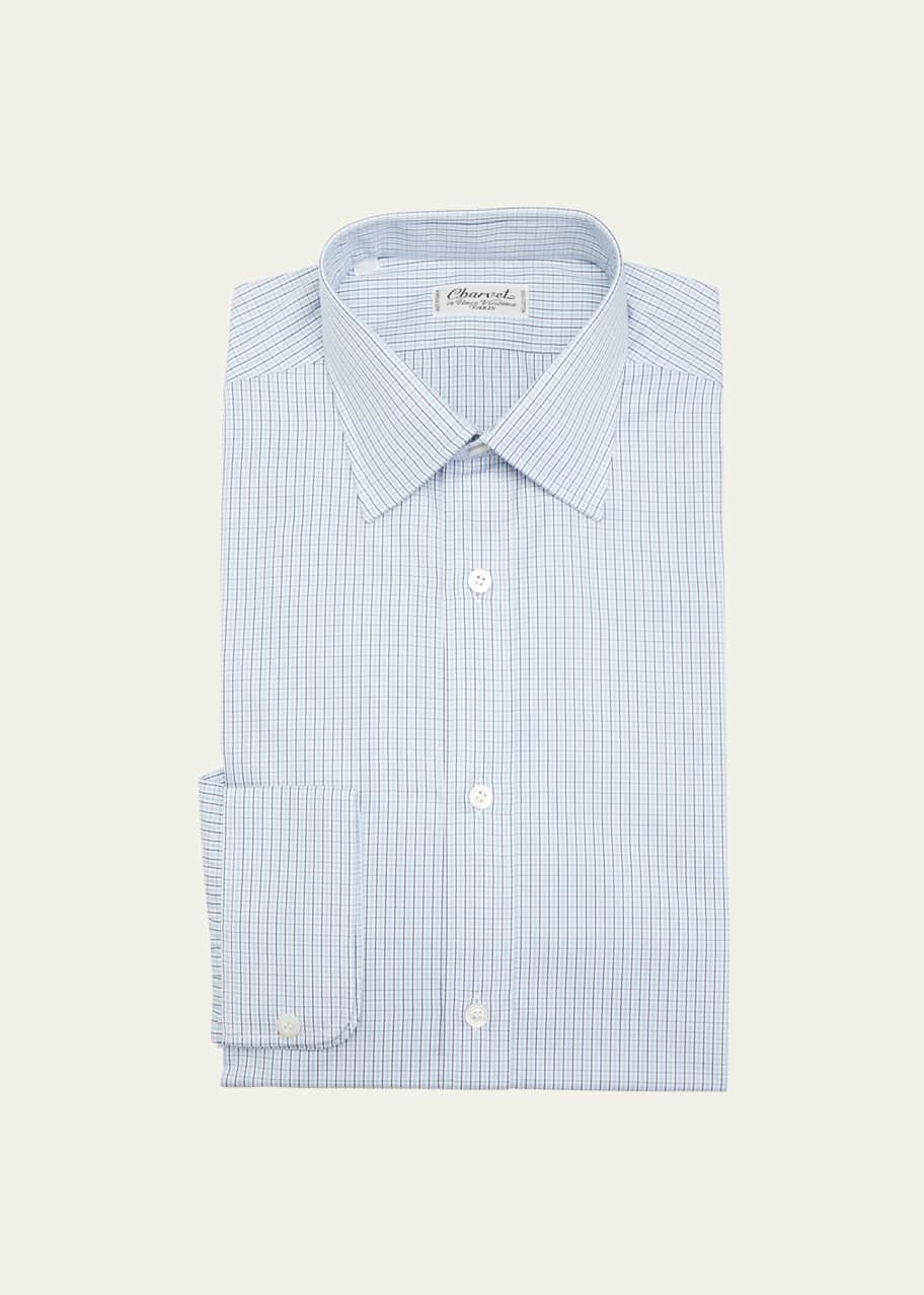 Charvet Men's Slim Fit Cotton Dress Shirt - Bergdorf Goodman