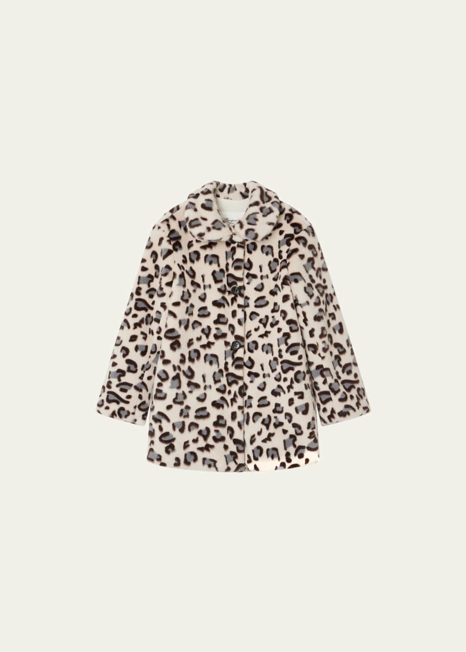 Leopard print coat size 22 on sale