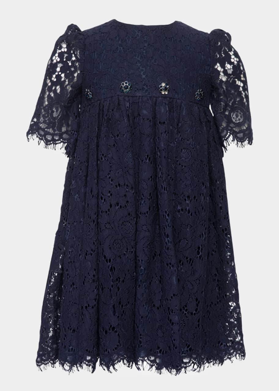 Bardot Junior Girl's Alice Lace Embellished Dress, Size 4-14 - Bergdorf ...