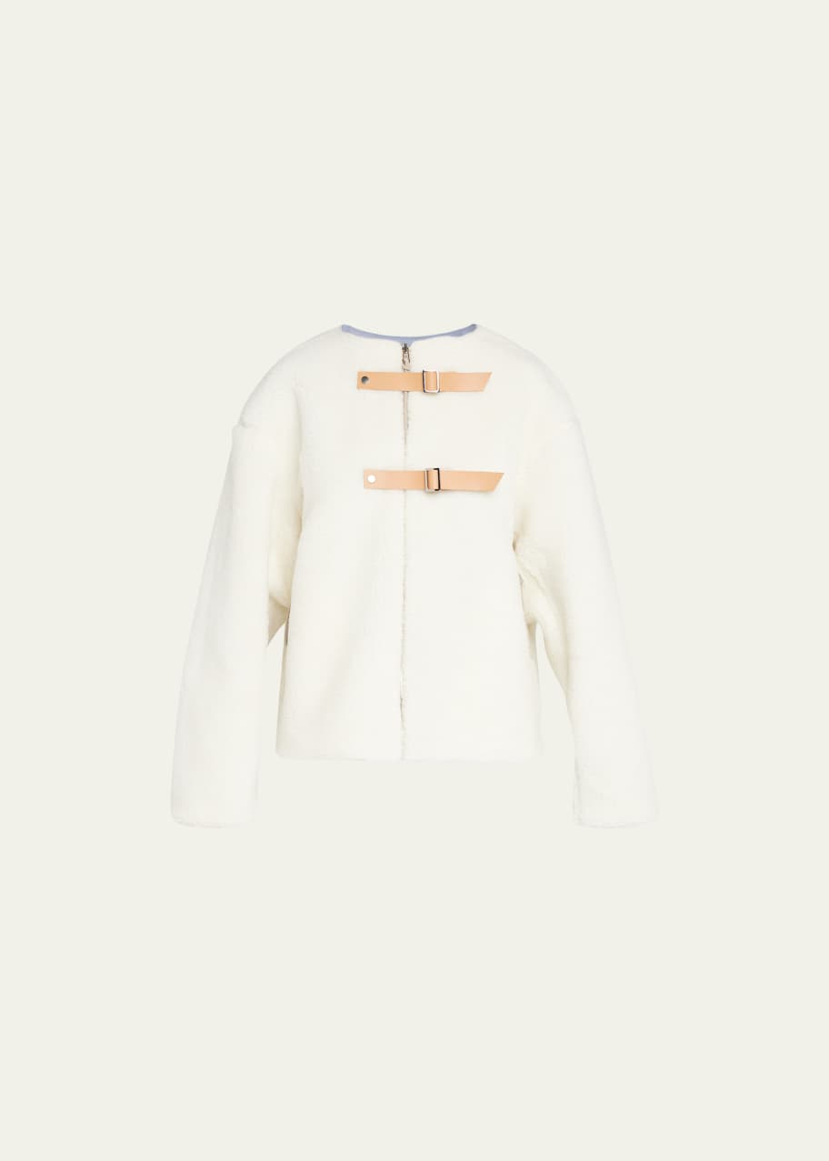 Image 1 of 1: The Sherpa Front-Zip Jacket