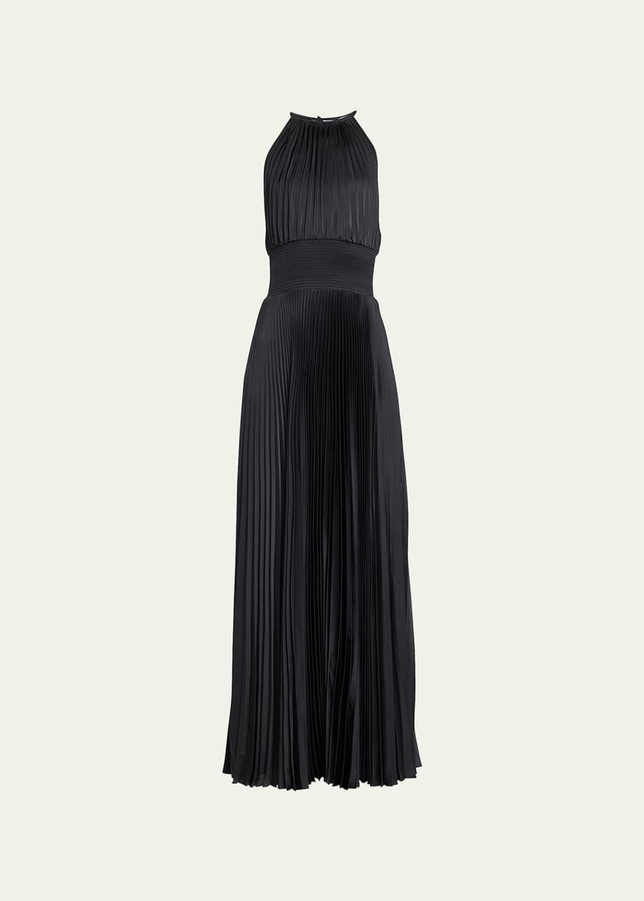 RENATA | HIGH-NECK MAXI DRESS