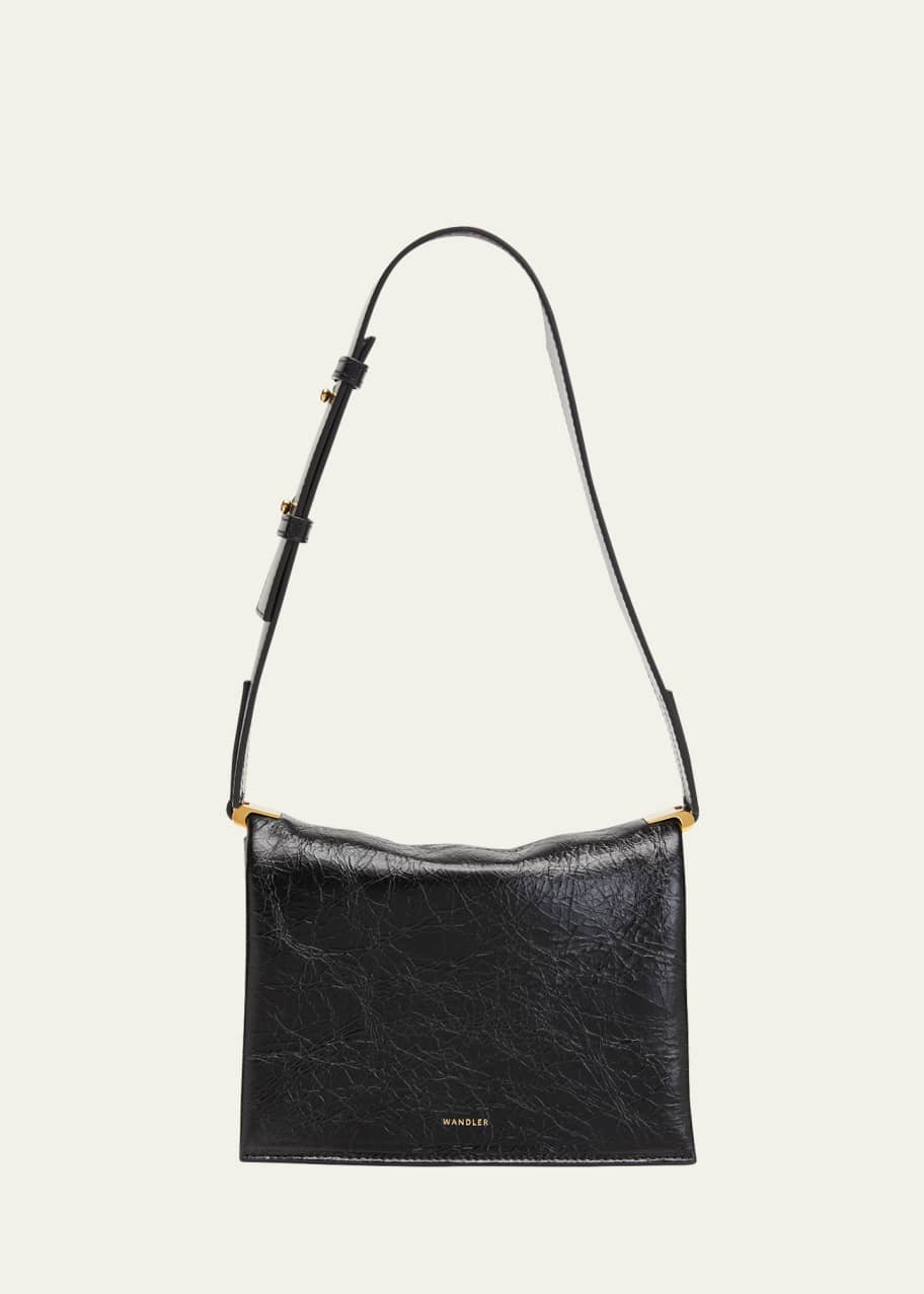 Wandler Uma Crinkled Leather Shoulder Bag - Bergdorf Goodman