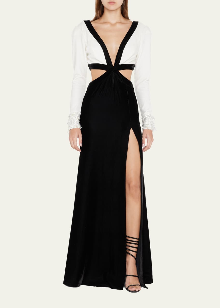 white christmas dresses Patbo | Papillon Cut Out Maxi Dress Runway | M main image 0
