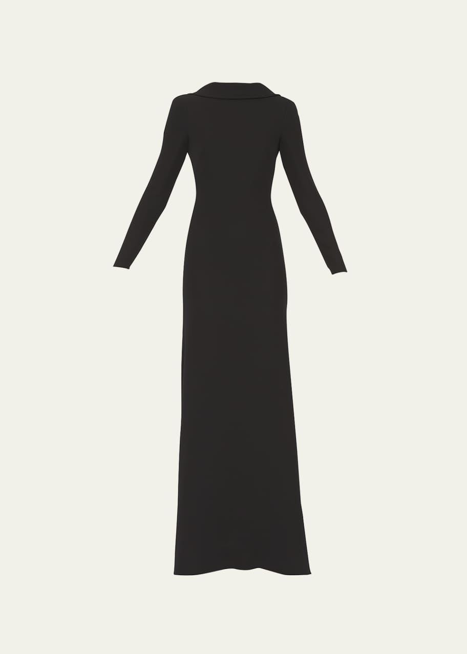 Valentino Garavani Bow Open Back Cady Gown Bergdorf Goodman