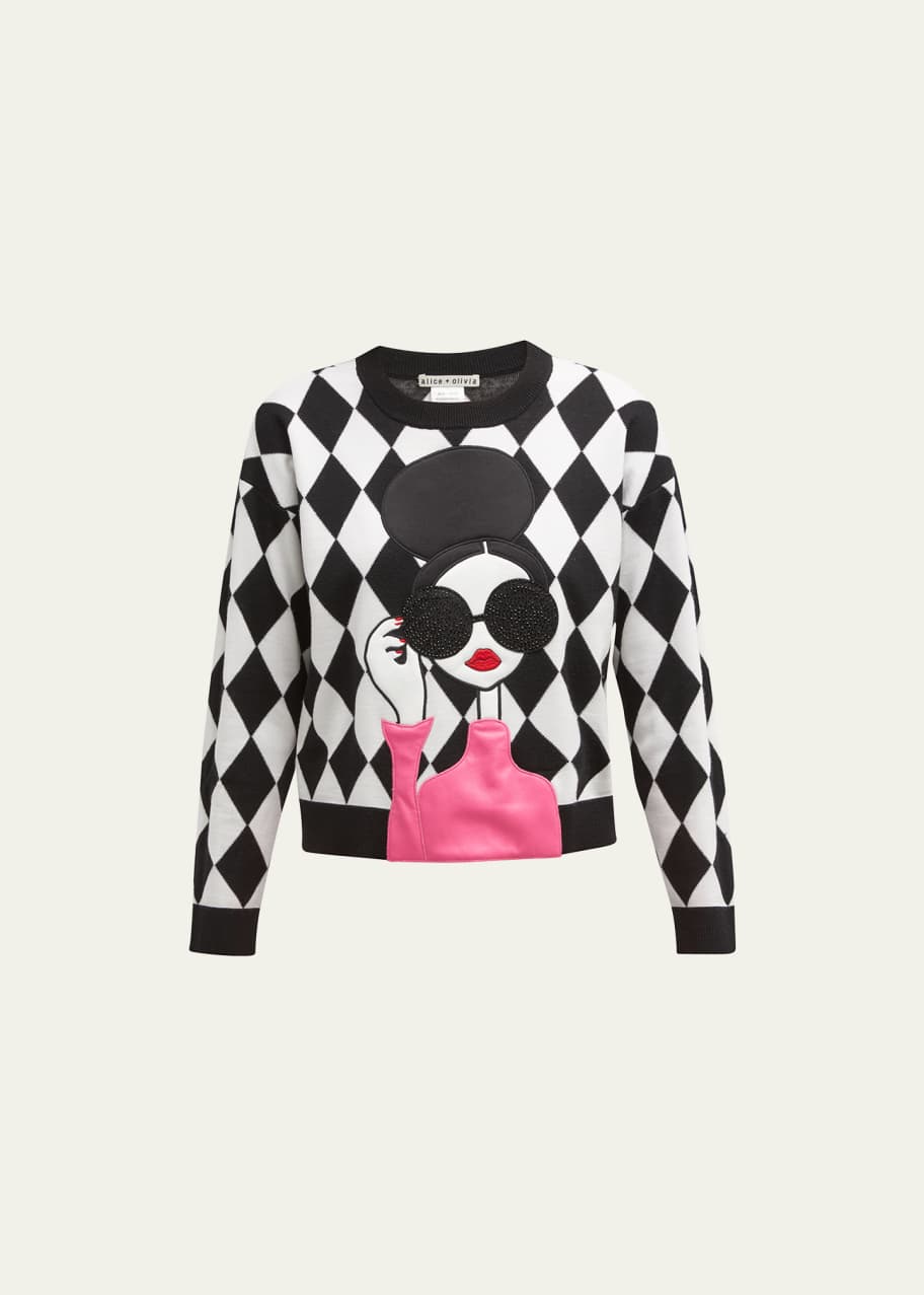 Alice and olivia gleeson sweater hot sale