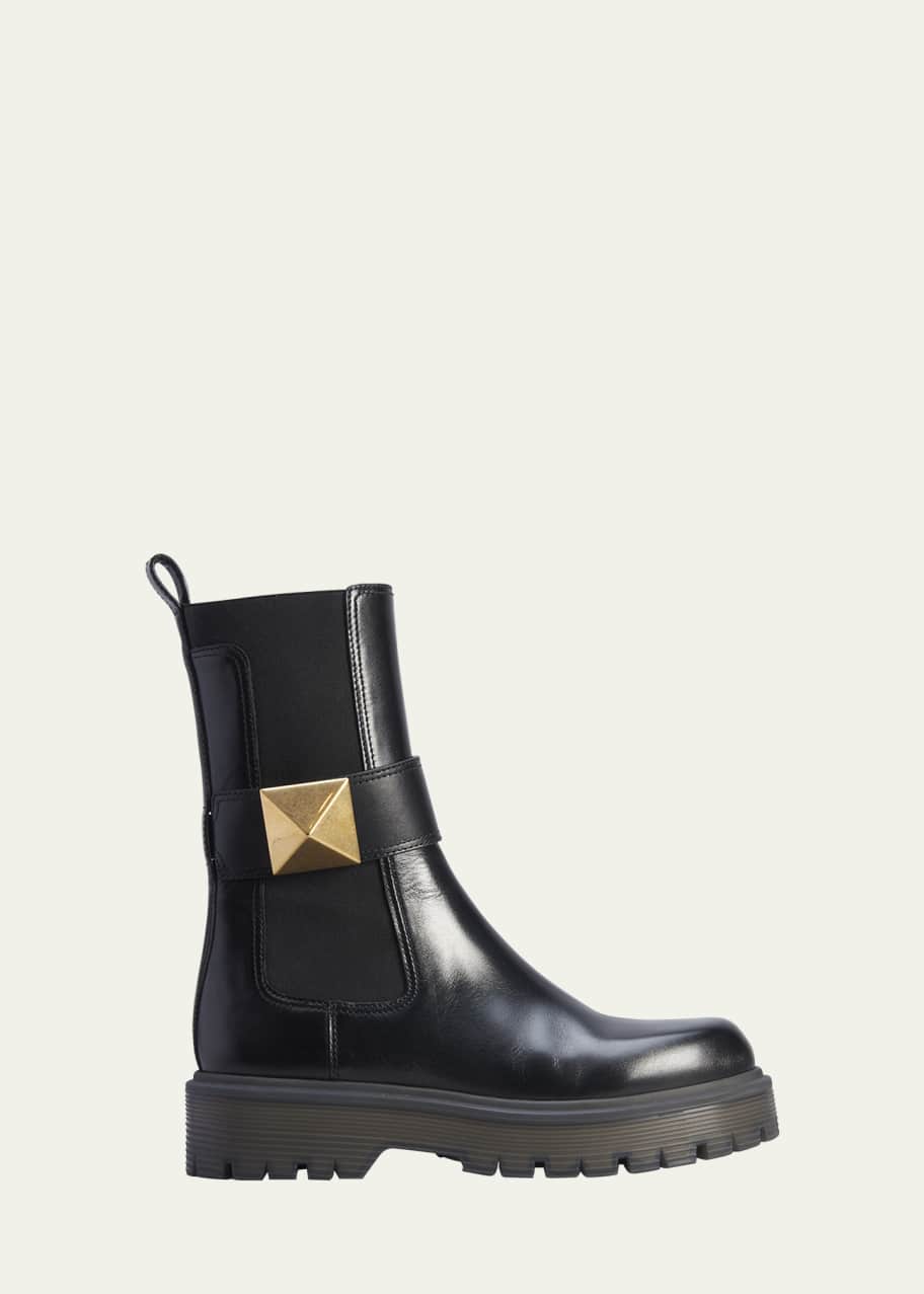 Valentino clearance boots studs
