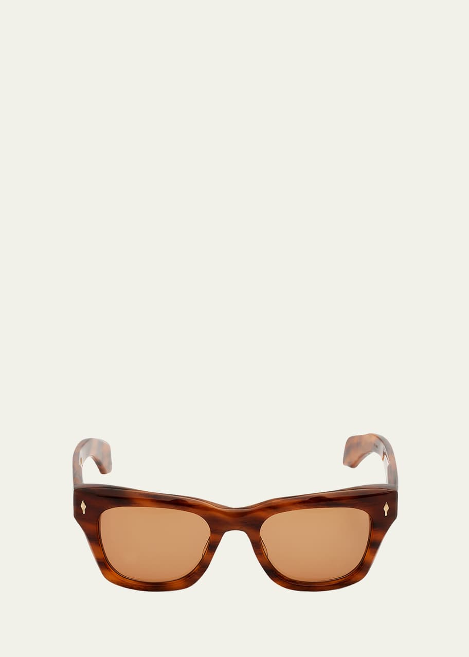 Image 1 of 1: Men's Dealean Rectangle Acetate Sunglasses