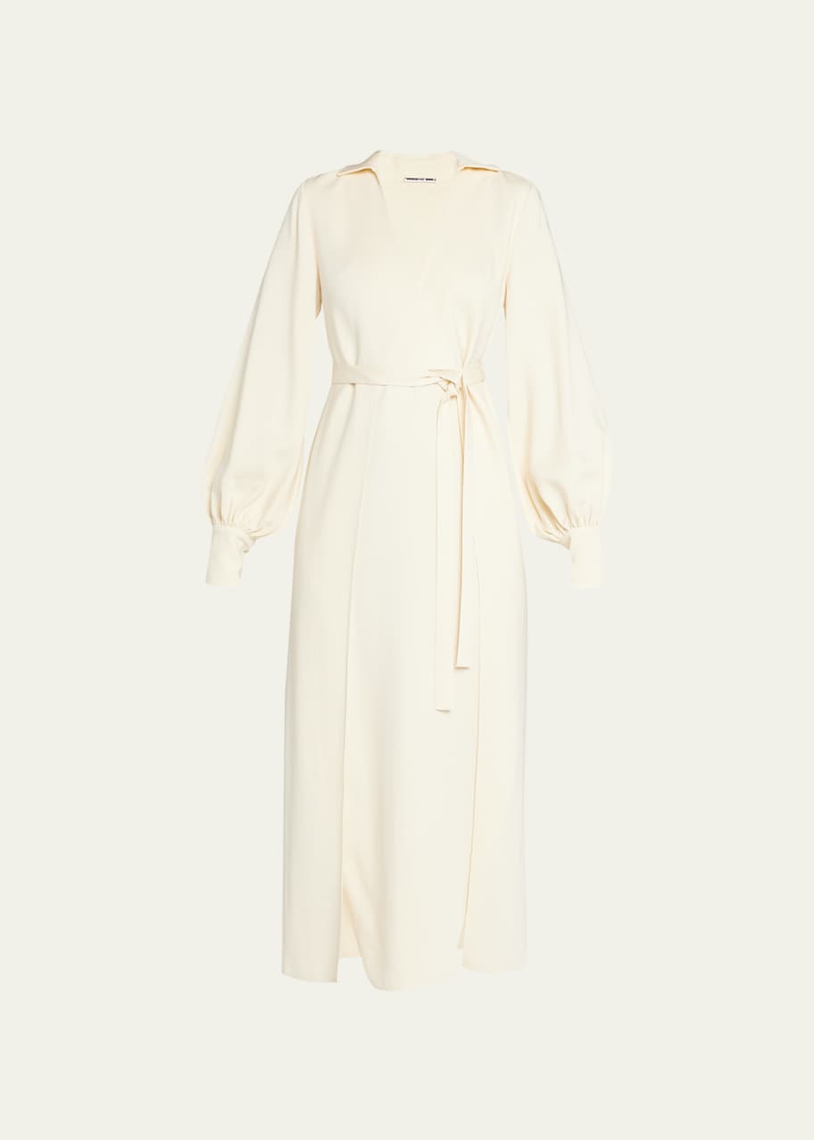 knee length dresses for ladies Alexis Midi Dress, in Rose Gold Luxe Satin, Size: Small | Show Me Your Mumu