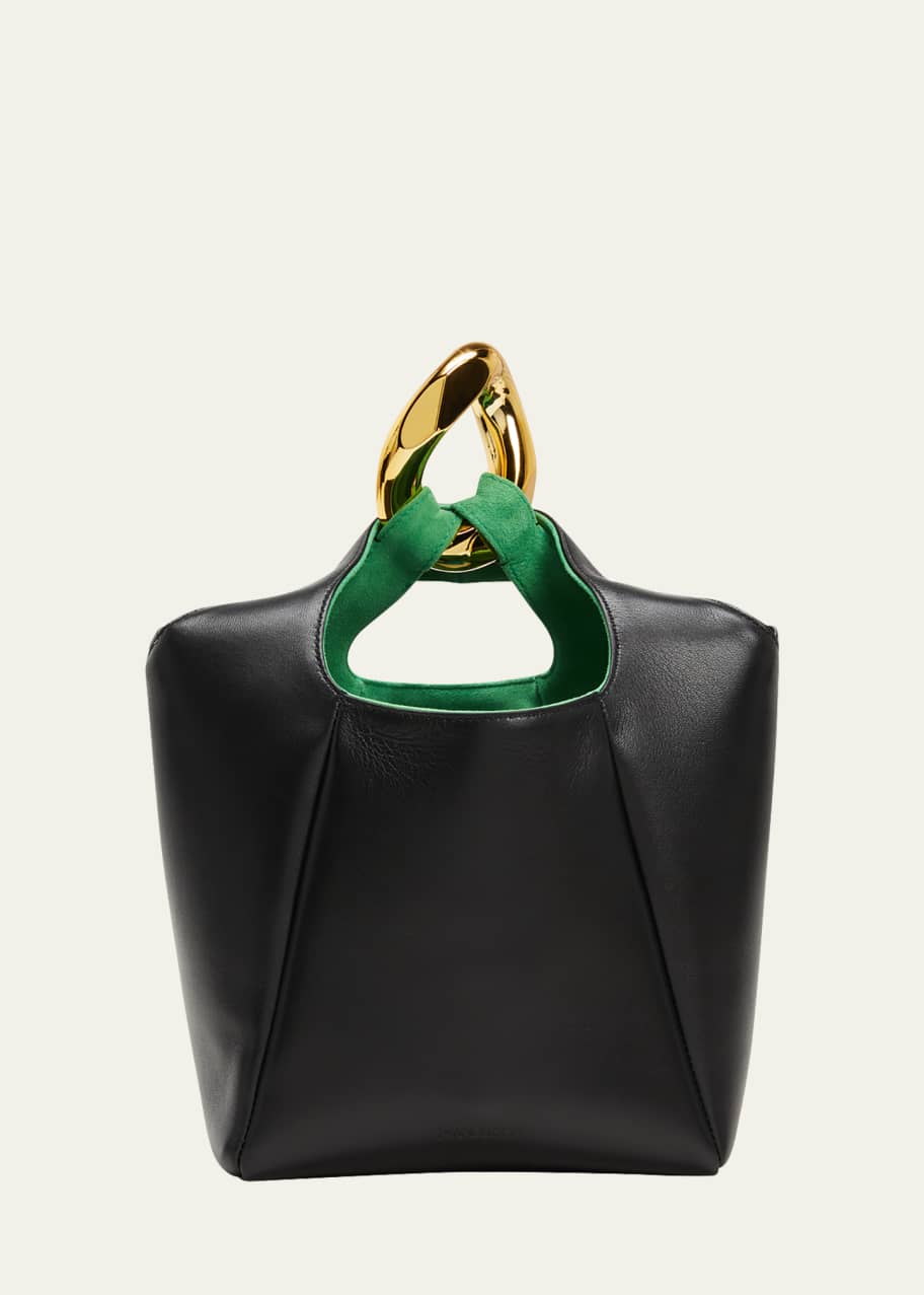 JW Anderson Chain Link Leather Pochette Bag