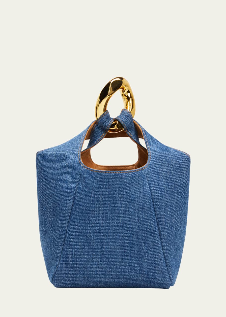 JW Anderson Chain Link Denim Pochette Crossbody Bag Bergdorf Goodman