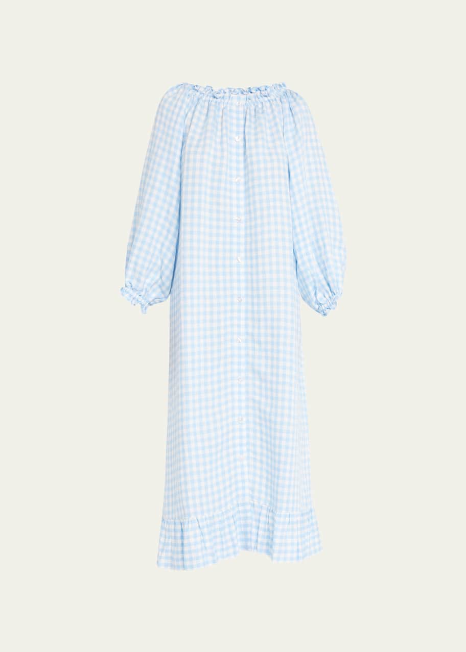 blue sleeper dress Sleeper Venus Maxi Dress in Blue