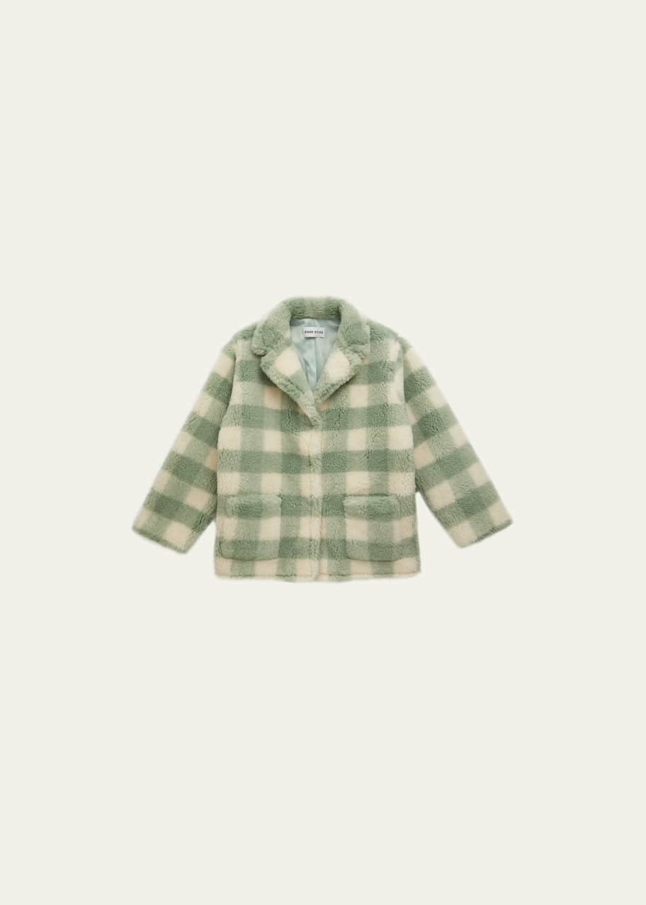 Check on it faux shearling jacket clearance