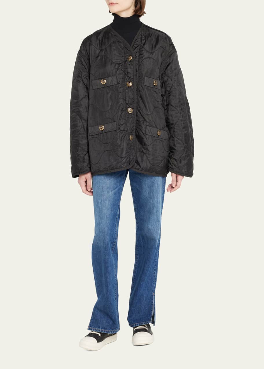R13 Quilted Gothic Liner Jacket - Bergdorf Goodman