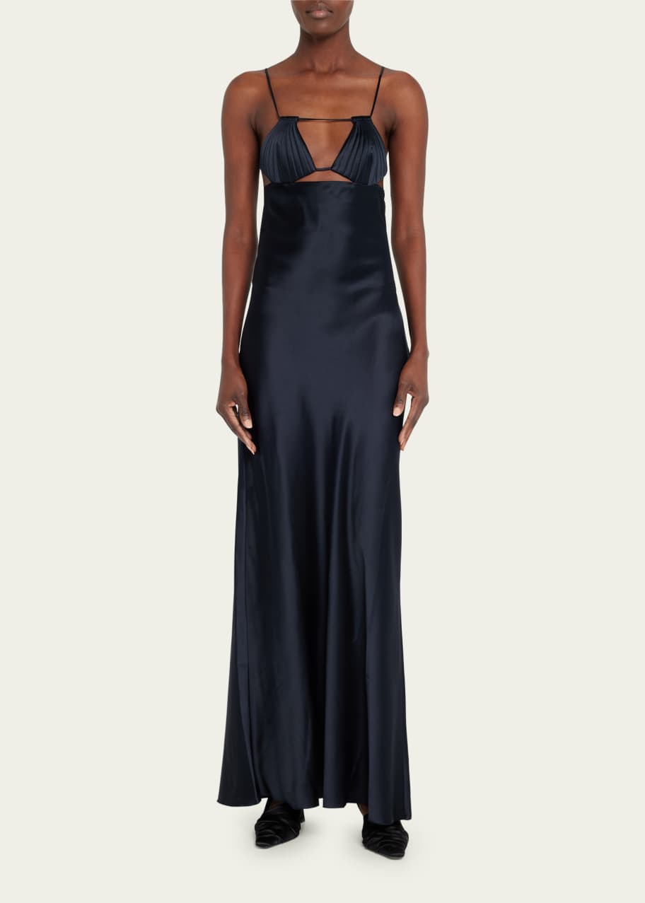 knee length dresses for ladies Bevza ~ Black Mermaid Dress main image 1