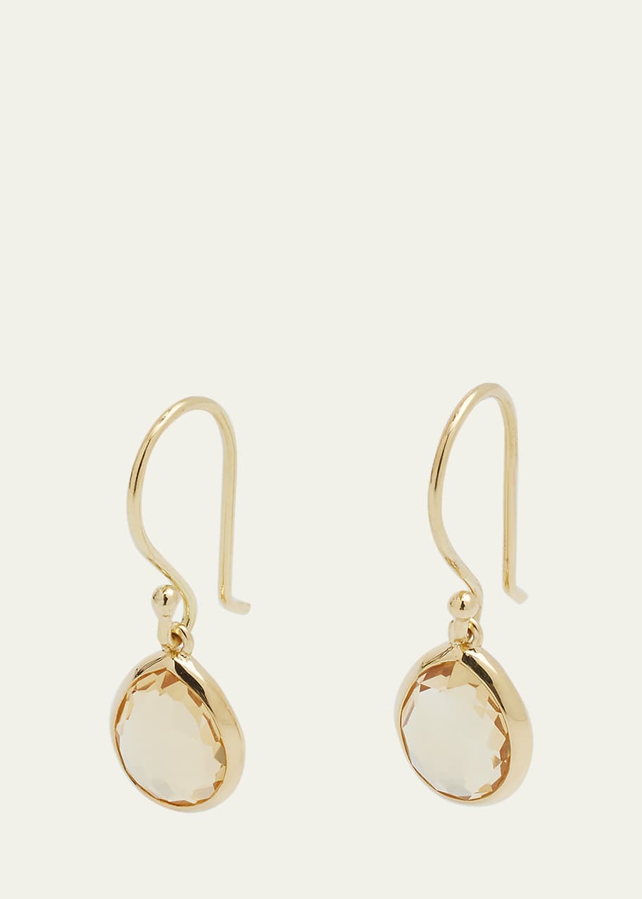 Image 1 of 1: 18K Rock Candy Teardrop Earrings