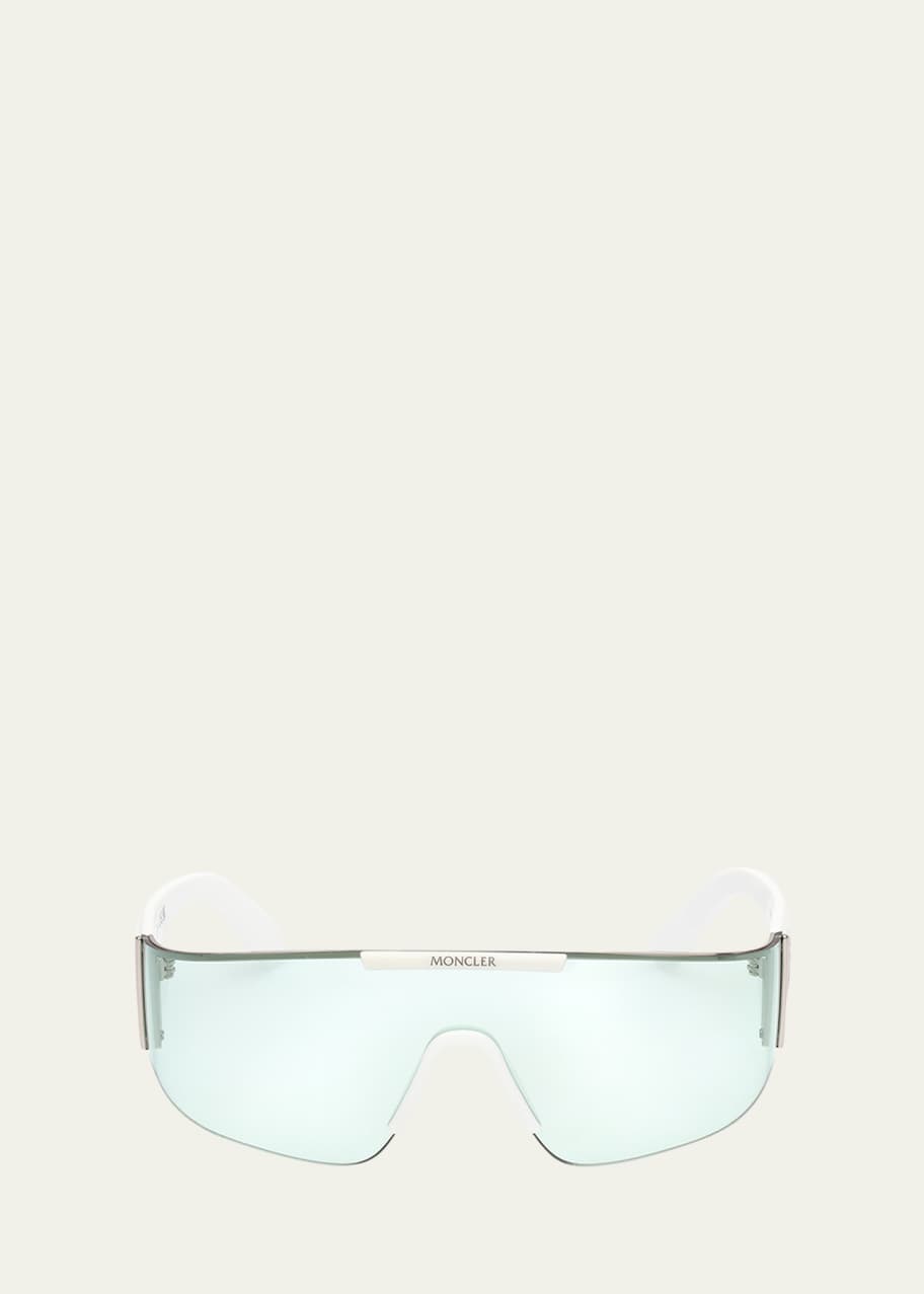 Moncler Ombrate Metal Shield Sunglasses - Bergdorf Goodman