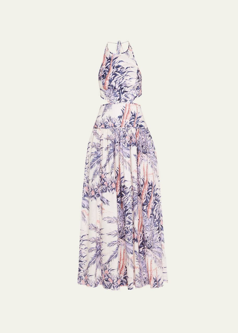 Cira Halter Cut-Out Maxi Dress