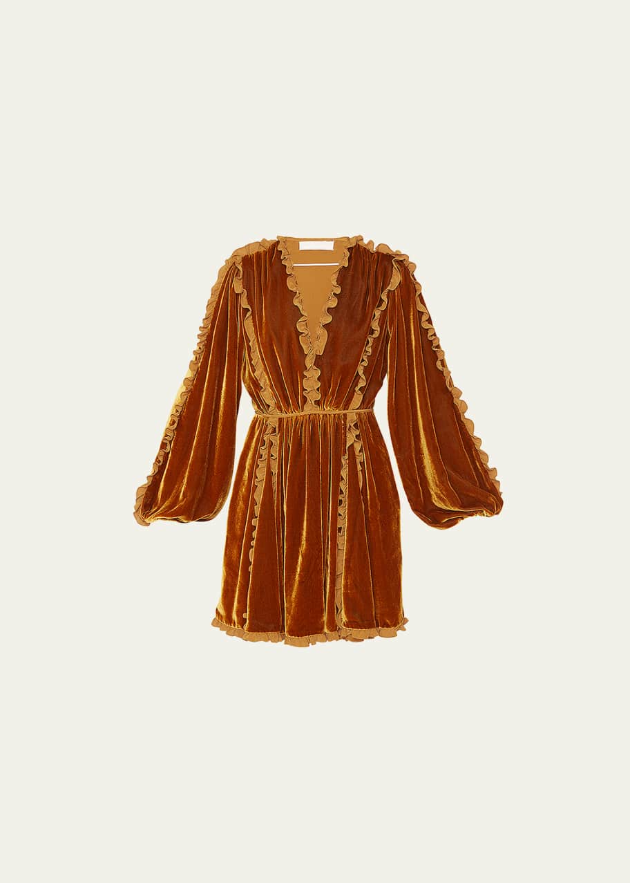 knee length dresses for ladies Orange Velvet Sequin Mini Dress with Cut Out Details (XS/S)  The Thrifty  Hippy
