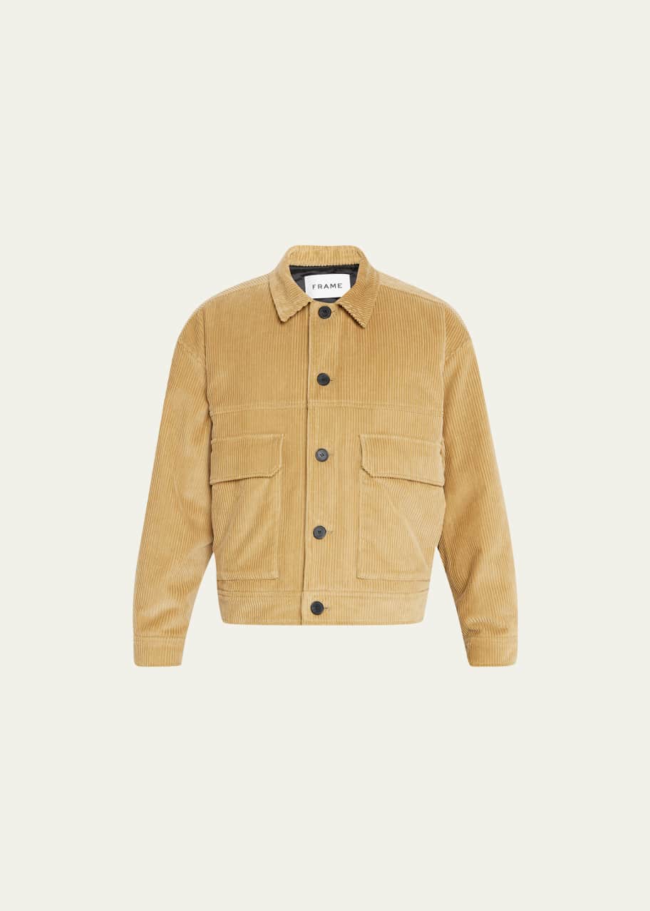 Corduroy online utility jacket