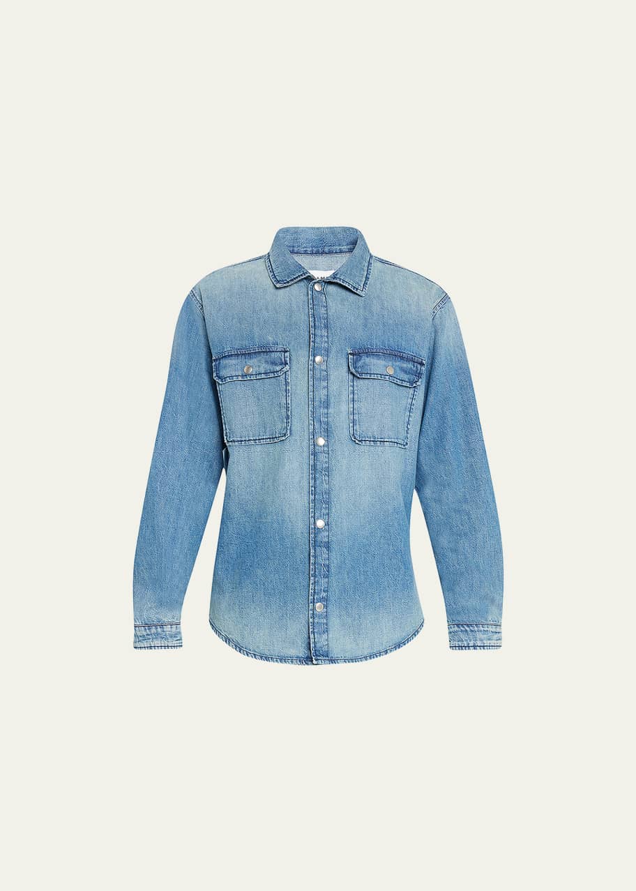 DEVONPORT CHAMBRAY SPORT SHIRT main image 1