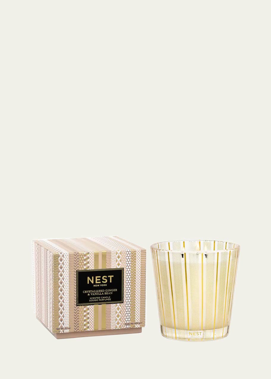 Image 1 of 1: 21.2 oz. Crystallized Ginger & Vanilla Bean 3-Wick Candle